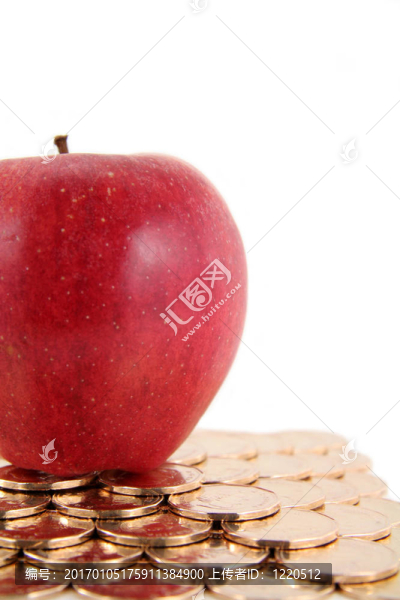 紅蘋(píng)果和金色
