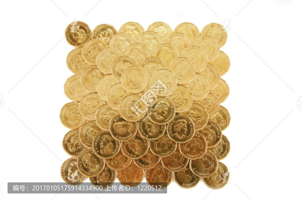 金色的硬幣