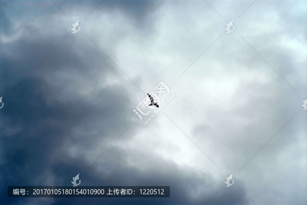 暴風(fēng)雨的天空