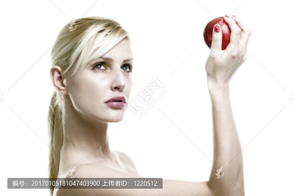 手上的蘋果