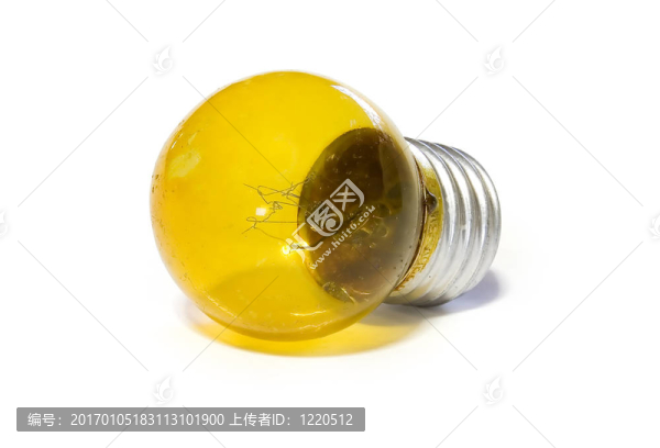 黃色的燈泡