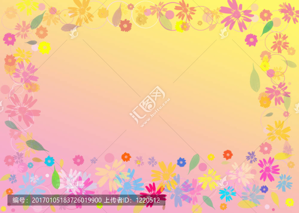 陽(yáng)光明媚的花朵