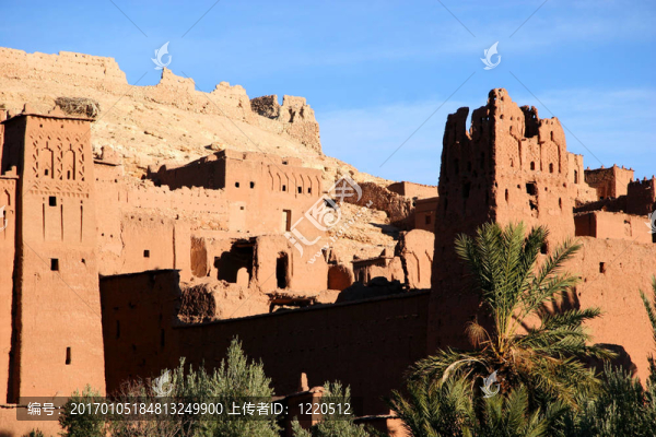 AIT,benhaddou古城；摩洛哥