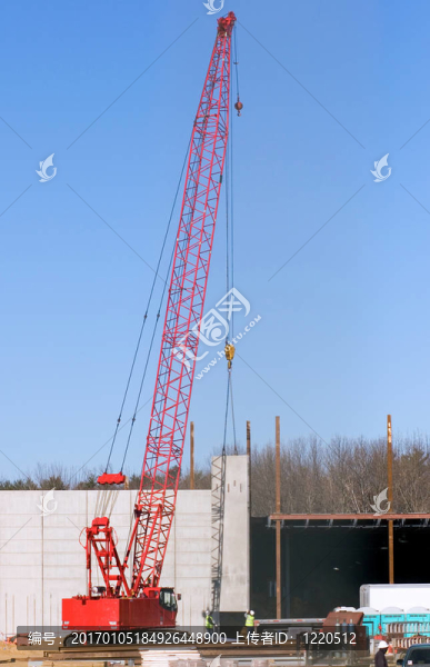 起重機在Constructio
