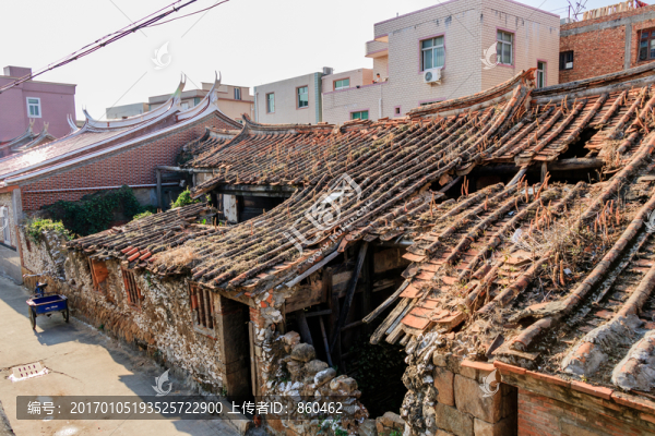 潯埔蚵厝,蚵殼厝,蚵殼墻