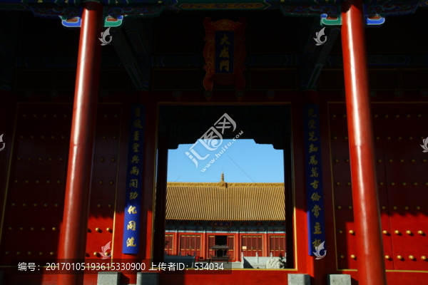 濟(jì)南文廟,古建筑,古代傳統(tǒng)建筑