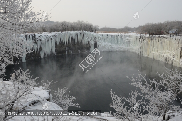 碧湖冬景