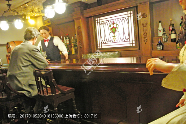 民俗蠟像,西餐廳