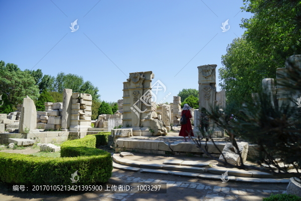 圓明園,遺址