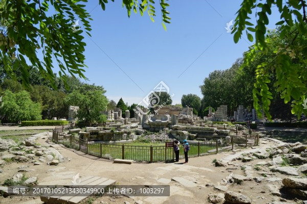 圓明園,遺址