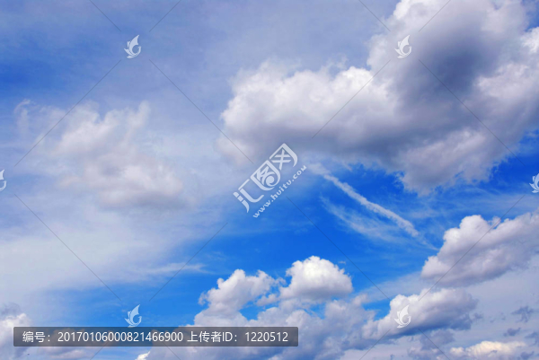多云的天空