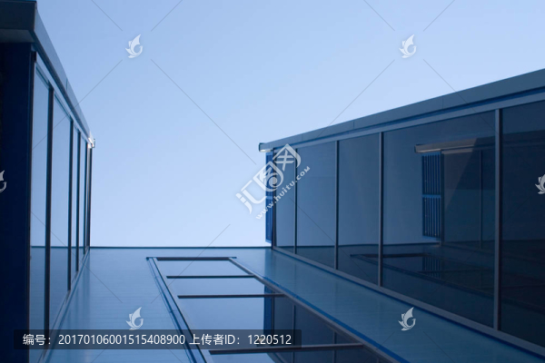 藍(lán)色的建筑