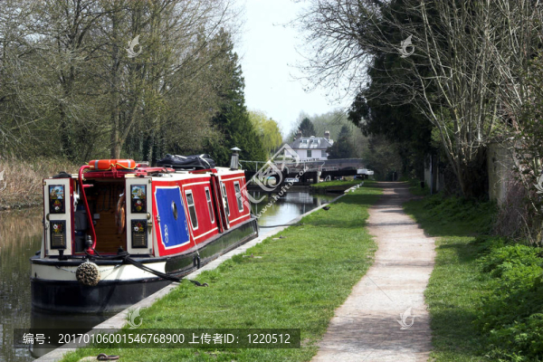 narrowboat和纖道