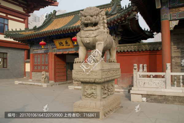 石獅,大興善寺