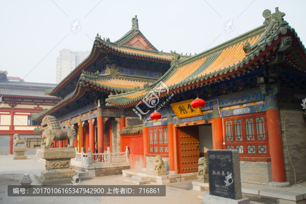山門,大興善寺