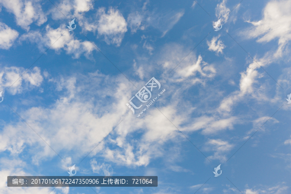 藍(lán)天白云,藍(lán)天,云彩,天空