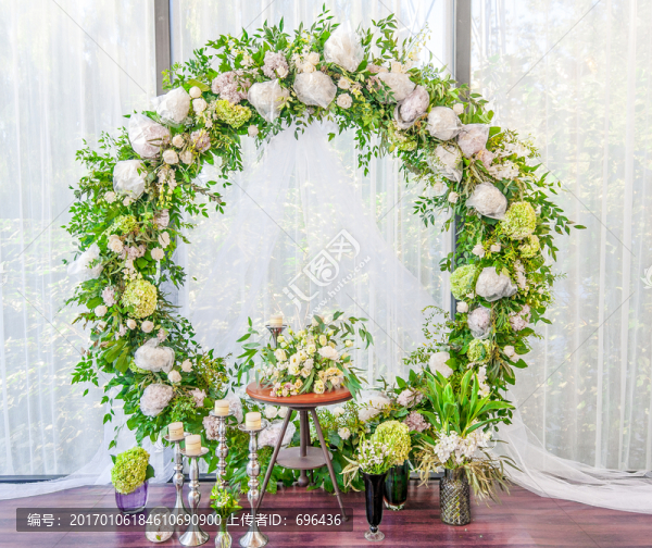 鮮花婚禮,拱