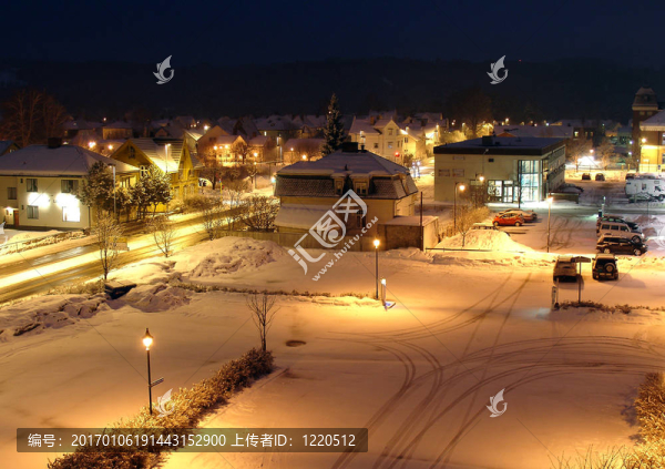 在漢福斯中心廣場(chǎng)；挪威