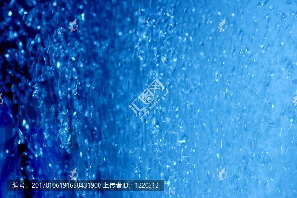 藍(lán)色水滴空氣