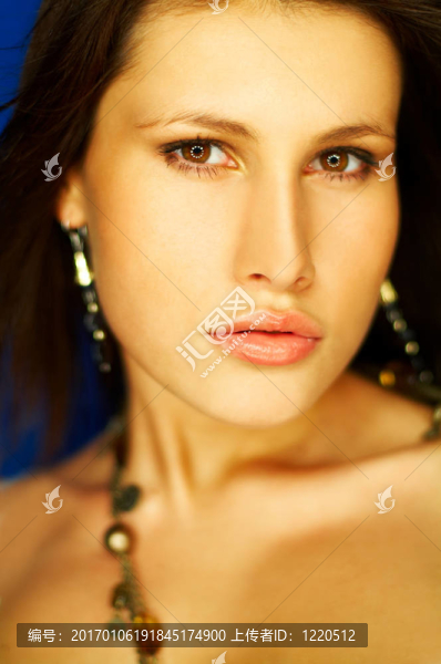性感的女人肖像