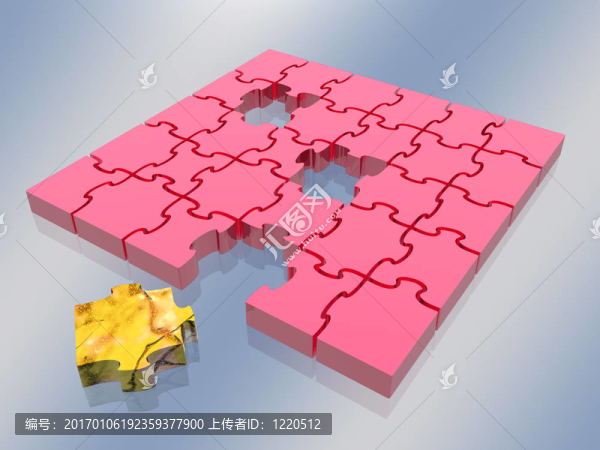 丟失的鏈接；拼圖游戲。