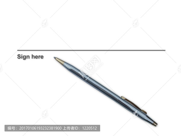 準(zhǔn)備好簽字