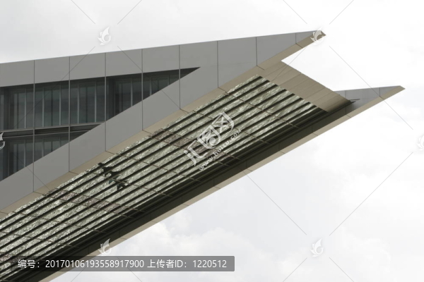 現(xiàn)代辦公樓的一部分
