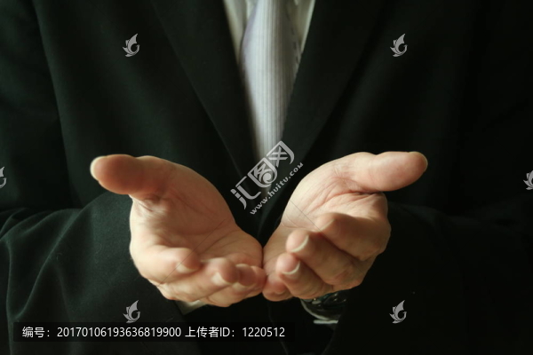 一只手