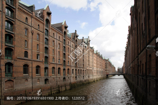 磚砌的Speicherstadt