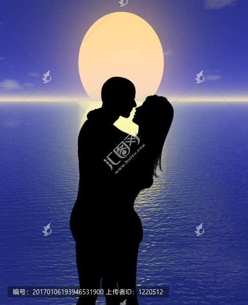 藍色夕陽戀人