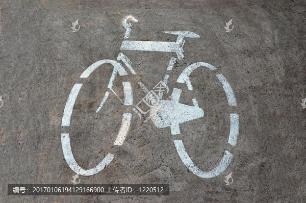 自行車賽道的標(biāo)志