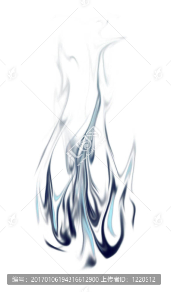 藍(lán)色的煙霧