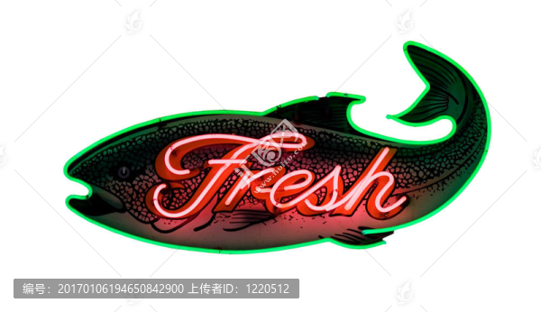 新鮮的魚