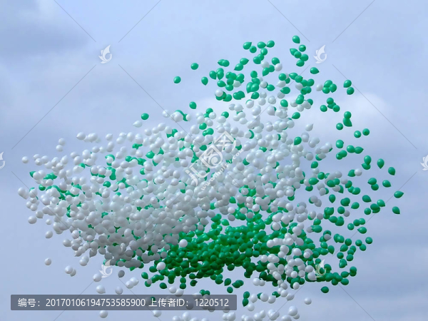 空中的氣球
