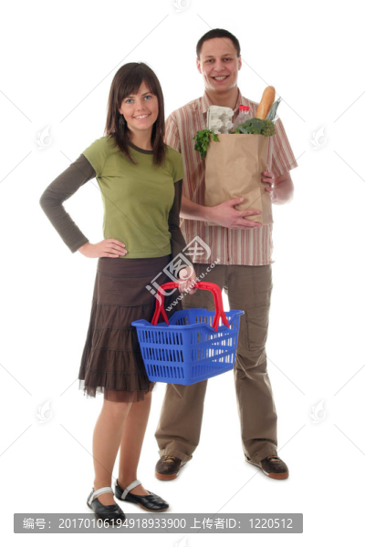 夫妻購物