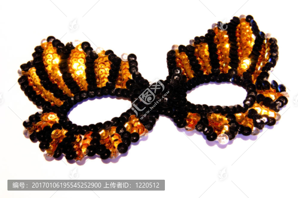 偽裝的黑色和金色