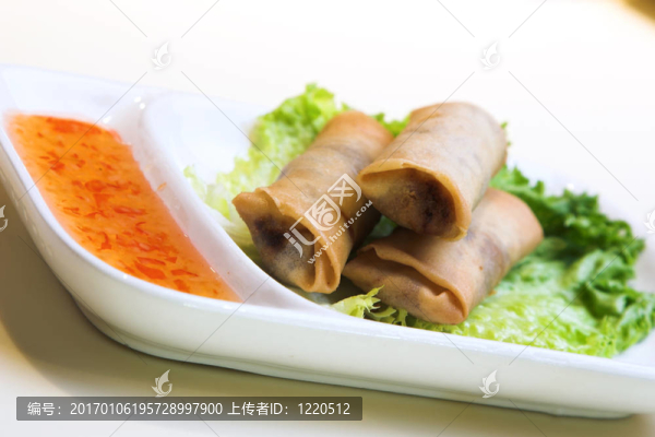 蔬菜春卷