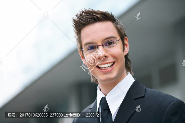 年輕的商人
