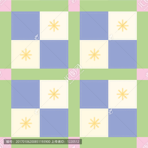 藍色格子圖案