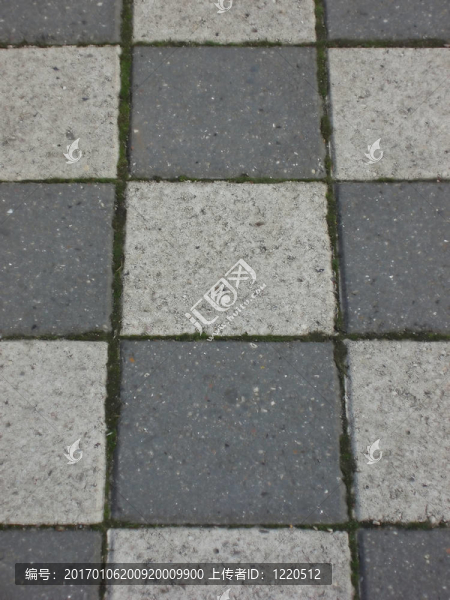 平鋪的路面