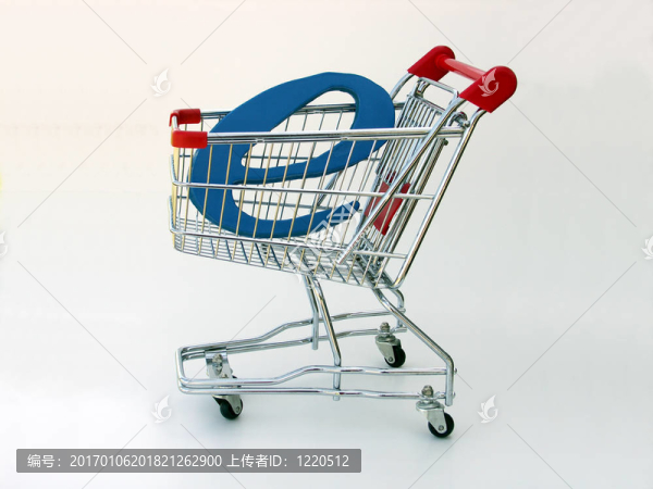 電子商務(wù)購物車（側(cè)面視圖）
