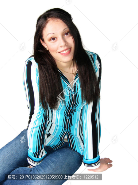 年輕的Hispanic,Woman