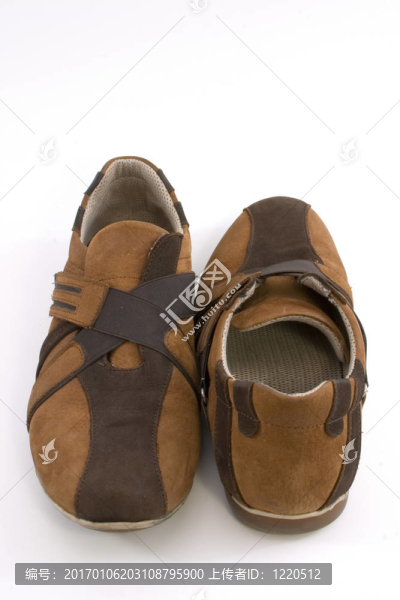 現(xiàn)代獨(dú)立的棕色運(yùn)動(dòng)鞋