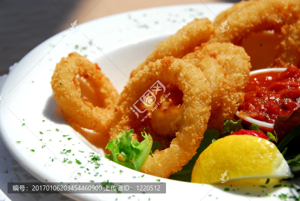 炸魷魚