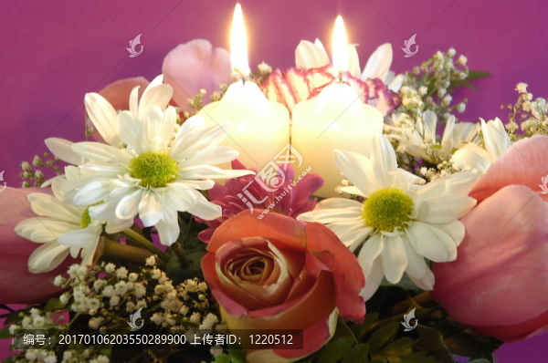 浪漫的花束