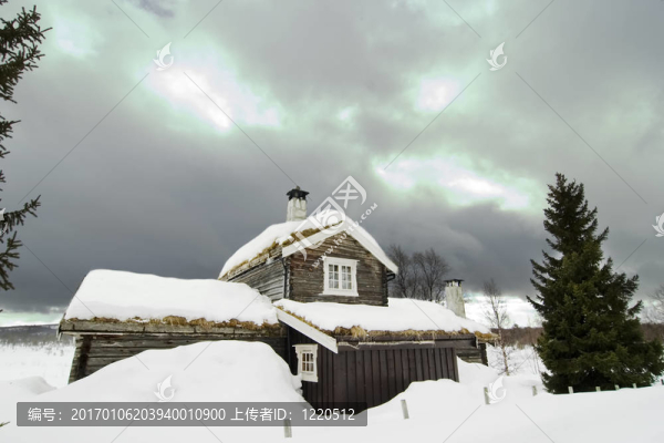 冬天的小屋