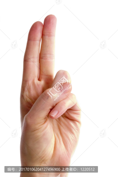 兩個(gè)手指