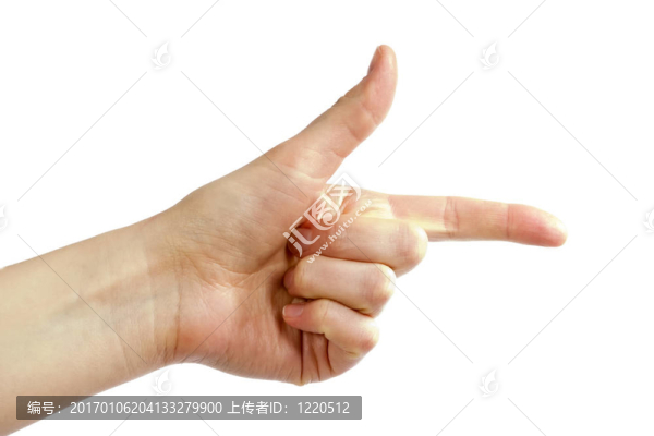 手里的槍