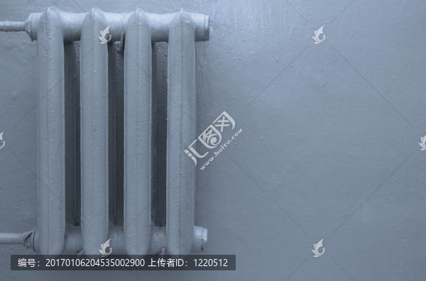 具有文本空間的散熱器