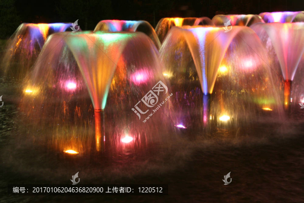燈光噴泉